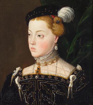 jakob seisenegger Erzherzogin Magdalena (1532-1590), Brustbild Spain oil painting art